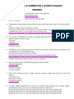 Afar2 Finals Summative 2 (Forexchange) : Theories