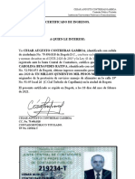 Certificado de Ingresos Expedida Por Contador Público 1