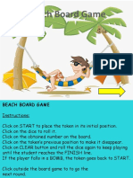 Beach Board Game