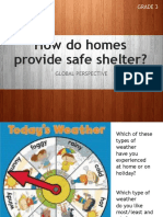 How Do Homes Provide Safe Shelter