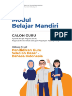 Modul Belajar Mandiri Calon Guru ASN PPPK Mapel PGSD - Bahasa Indonesia