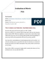 Evaluation of Movie