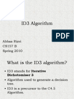 ID3 Algorithm