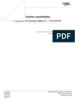 Fuentes Consultadas Bibliografía CDE - FILOSOFÍA