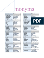 TOEFL Notes