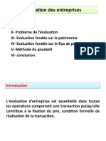 Évaluation Des Entreprises