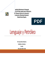 Lenguaje y Petróleo
