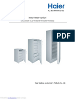 Deep Freezer-Upright: Service Manual