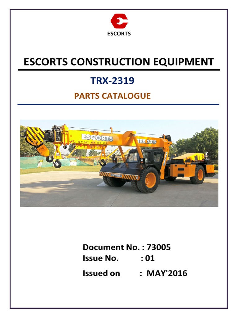 TRX-2319 Parts Catalogue Overview | PDF | Turbocharger | Transmission  (Mechanics)