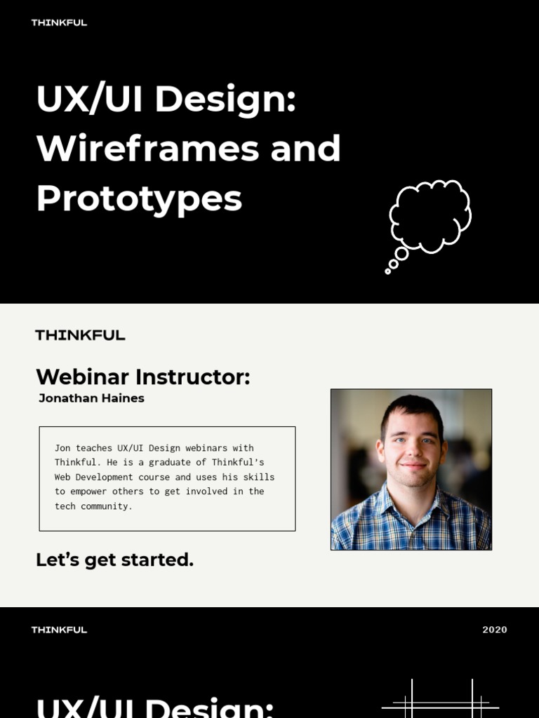 UX/UI Design Webinar: Wireframes & Prototypes | PDF | Human ...
