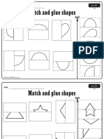 Match and Glue SHAPES PDF