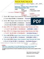 Pengumuman Semester Ganjil TP - 2019 - 2020