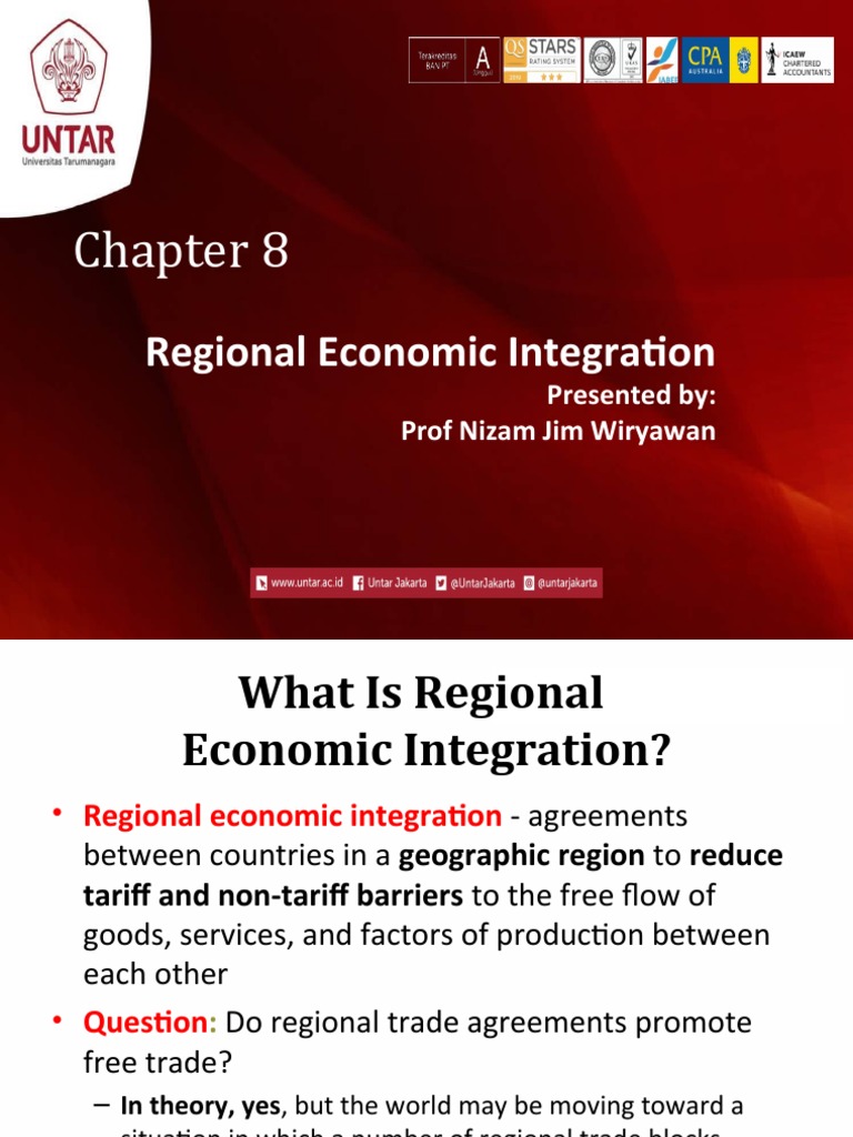 Understanding Regional Economic Integration | PDF | Economic ...