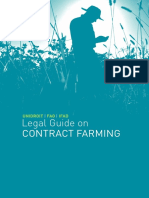Legal Guide On Contract Farming: Unidroit Fao Ifad