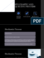 Stochastic and Queuing Process: Tanvir Ahmed 2019-2-22-037 Section-04