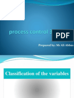 Variables in process control