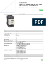 TeSys D Contactors - LC1D40AG7-1