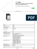 TeSys D Contactors - LC1D09BD