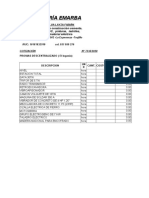 Cotizaciones Ingenio 29-2-2020