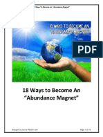 18 Ways to Become an Abundance Magnet