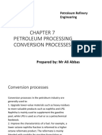 Chapter 7 Petroleum Processing conversion processes.. - نسخة