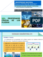 Unidad I. - Propiedades Fisicas de Los Fluidos - 1