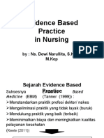 Konsep Praktek Keperawatan Berbasis Bukti (Evidance Based Nursing)