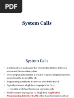 Module 1 System Calls