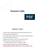 Module 1 System Calls