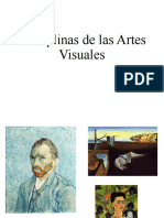 Disciplinas de Las Artes Visuales