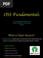 OSS Fundamentals: Prof. Jayakumar Sadhasivam, Vellore Institute of Technology, Vellore