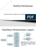 Pembentukan Logam dan Pengerjaan Logam