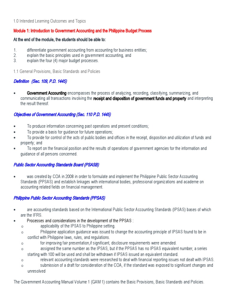 Philippine Budget Process Insertions