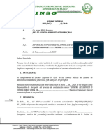 Informe de Conformidad Modelo