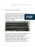 Leyes Que Regulan La Protección y El Uso de Las Obras Artísticas Propias y Ajenas