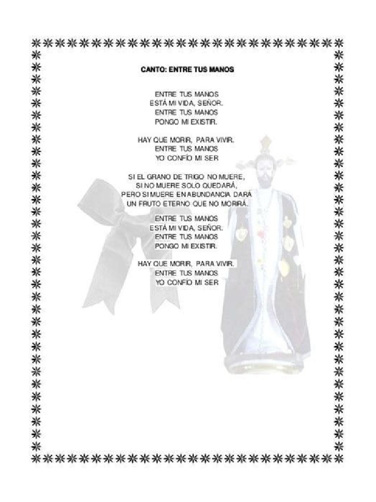 Entre Tus Manos PDF
