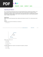 Separating Axis Theorem - Programmer Art