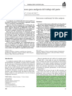 Remifentanilo Intravenoso Para Analgesia Del Trabajo Del Parto