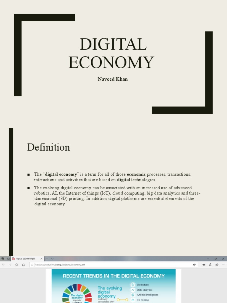 Understanding the Digital Economy | PDF | Alibaba Group | Tencent