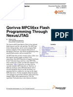 Qorivva MPC56xx Flash Programming Through Nexus/JTAG: Application Note