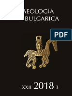 SITE Archaeologia Bulgarica 3 2018