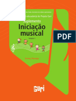 Iniciação Musical - Projeto Guri - Aluno