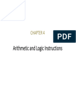 Arithmetic and Logic Instructions: Chapter 4
