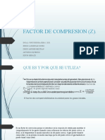 Factor de Compresion (Z)