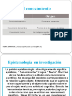 PRESENTACION EPISTEMOLOGIA