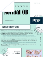 Case Presentation:: Normal OB