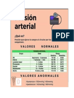 Presion Arterial Valores Normal