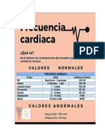 Frecuencia Cardiaca Valores Normales