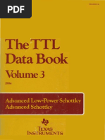 Texas Instruments - TTL DataBook Vol3