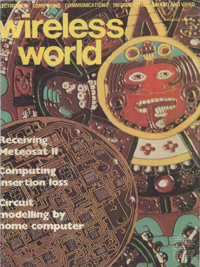 Wireless World 1982 08 S OCR | PDF | Telephone | Electrical